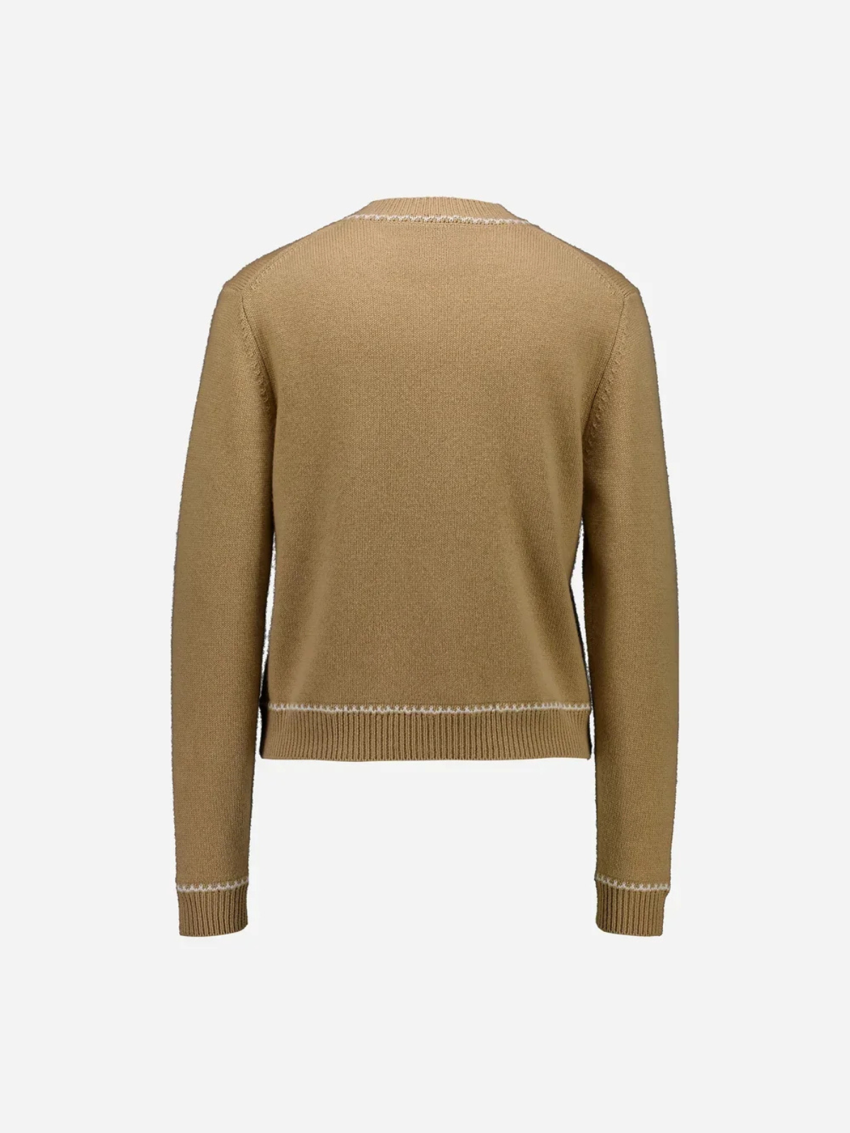 Allude Wool Blend Carigan With Stitching_265/17711