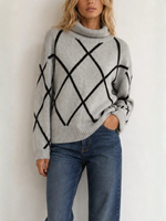 Allude Wool Blend Mockneck Sweater_265/17660