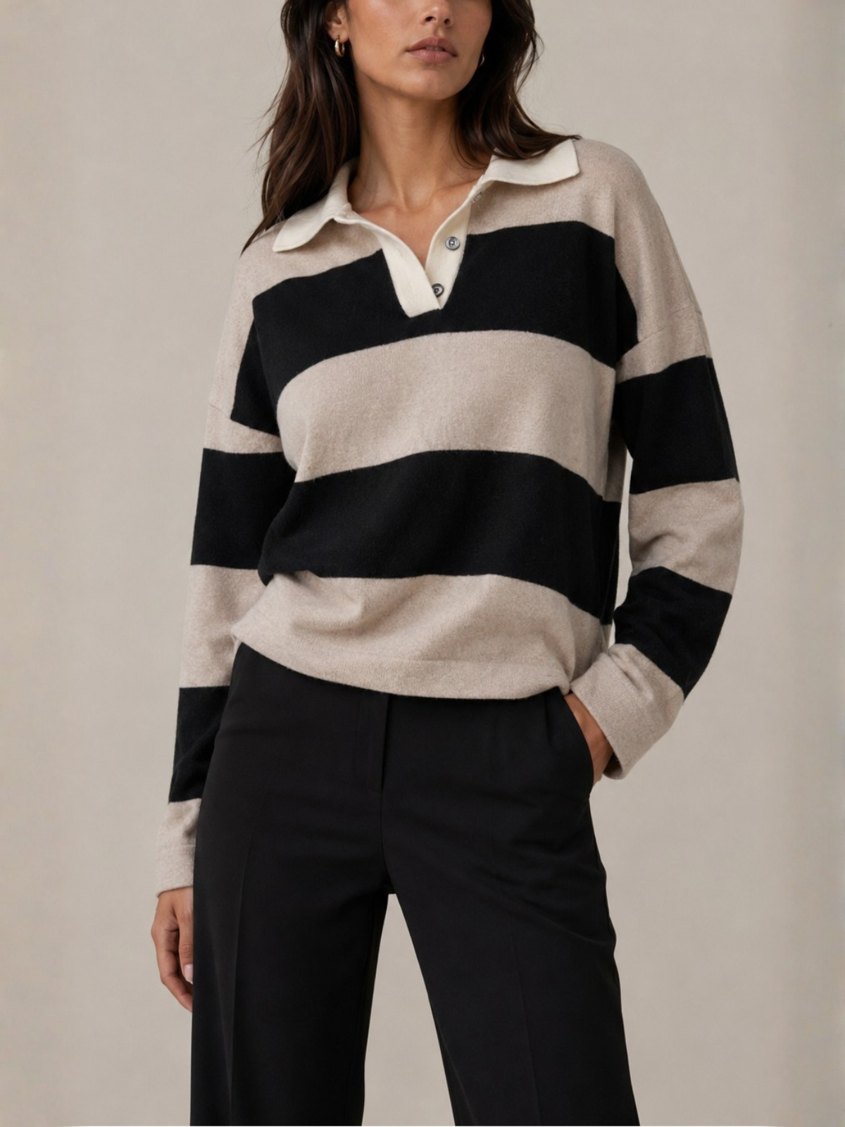 Archer Cashmere Ryan Rugby Polo_B2608