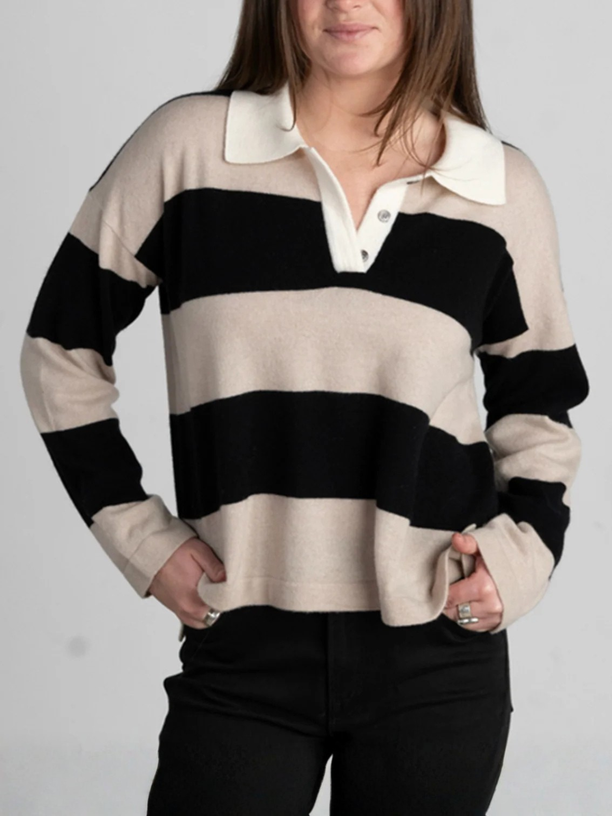 Archer Cashmere Ryan Rugby Polo_B2608