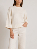 Archer Cashmere Scottie Cotton Wide Sleeve Tee_F2008