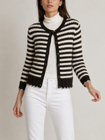 Autumn Cashmere Scallop Edge Jacket_N14725