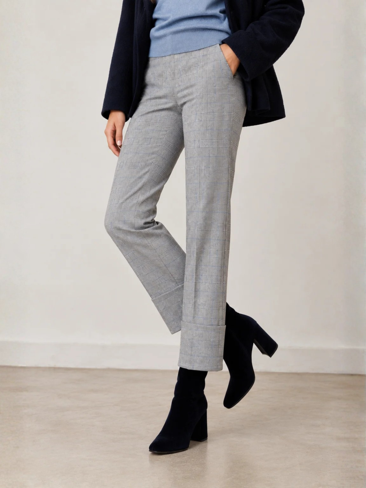 Avenue Montaigne Bonnie Plaid Pant BONNIEF1811