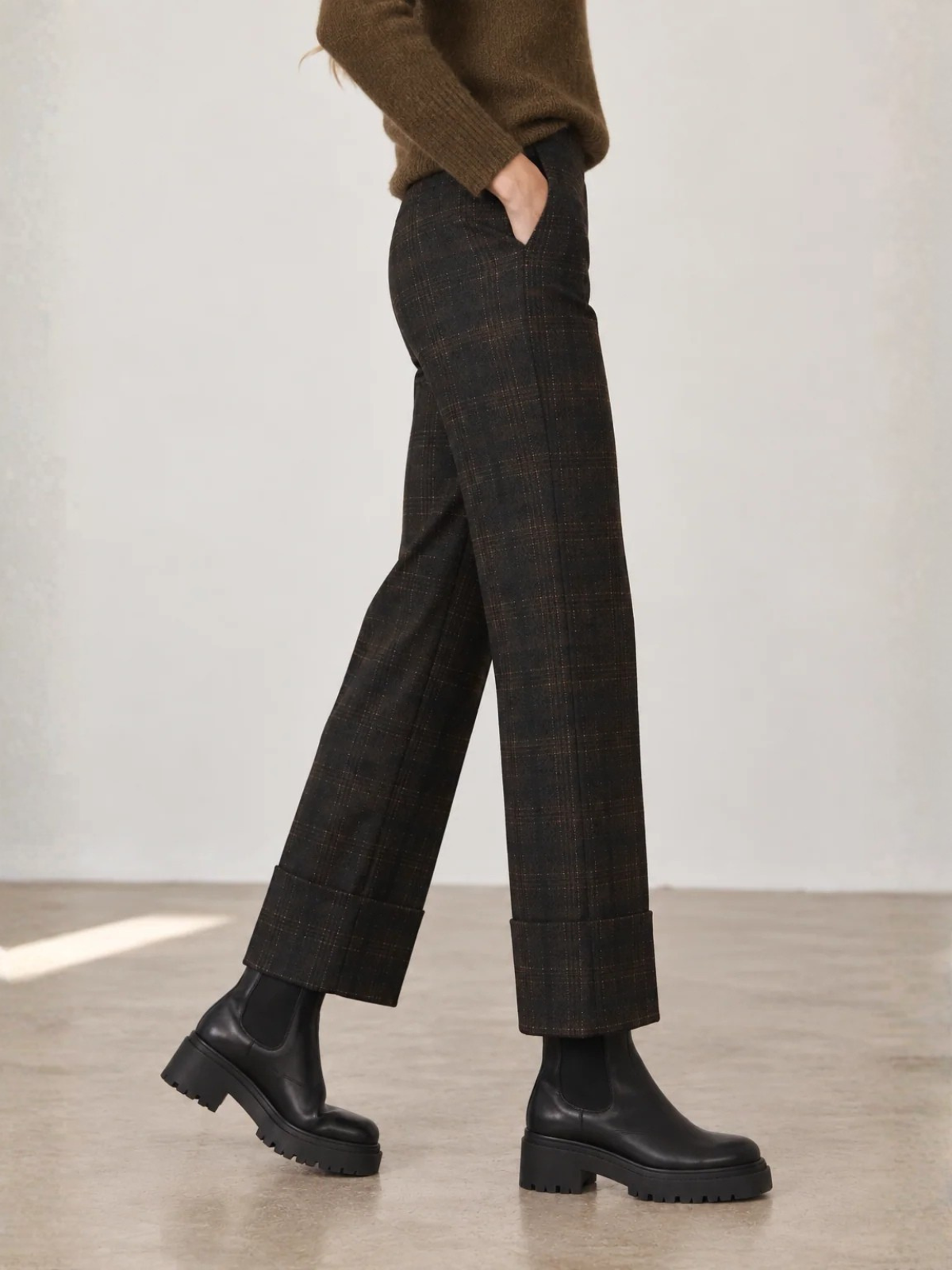 Avenue Montaigne Bonnie Plaid Pant BONNIEF1807