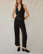 Bella Dahl Saige Open Hem Wide Leg Pant