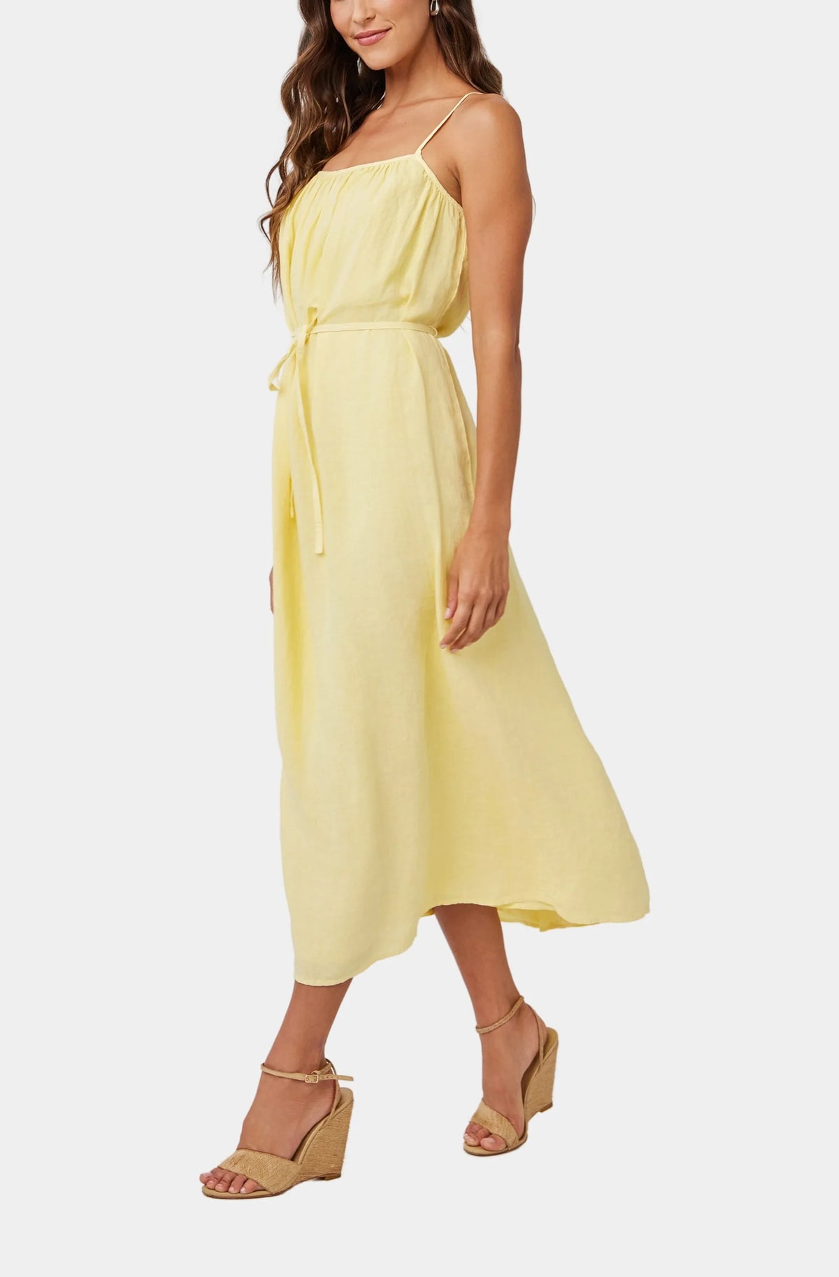 Bella Dahl Shirred Cami Maxi Dress