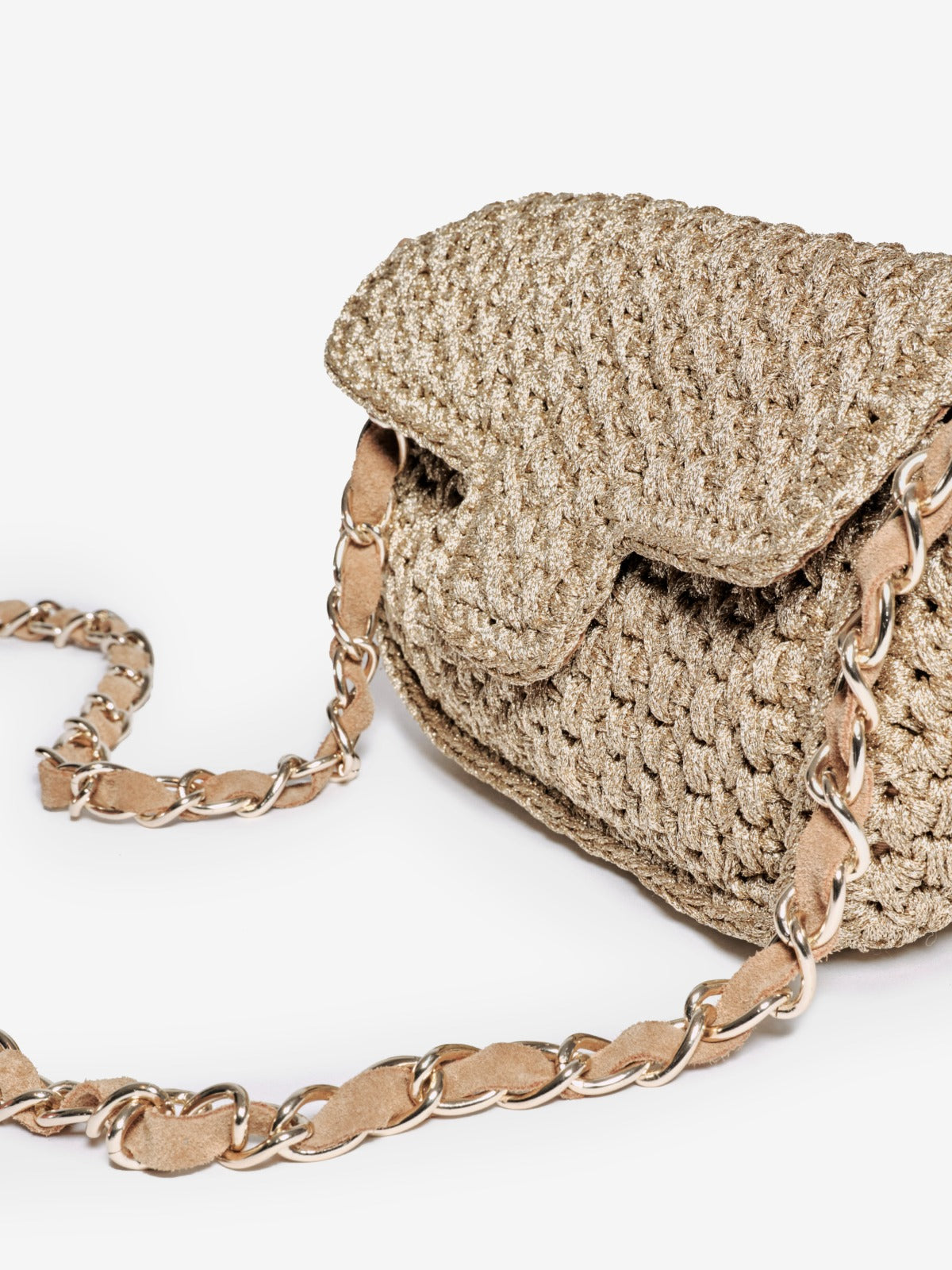 Maison Lurex Fenice Shoulder Bag
