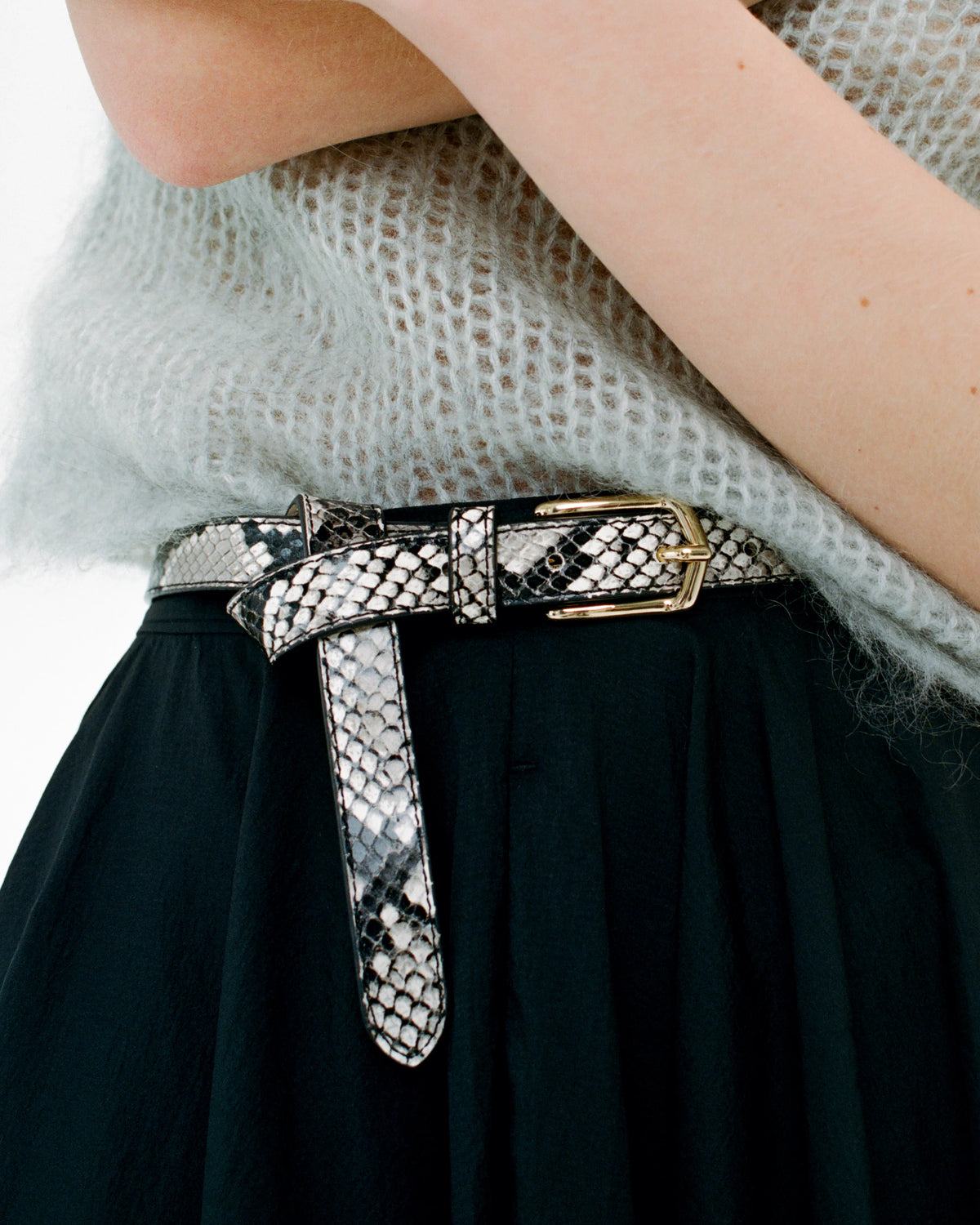 B-Low The Belt Calvin Python Belt