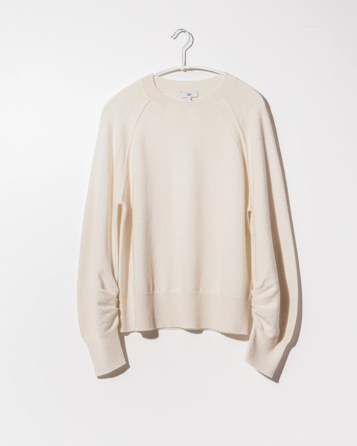 Soh Brinley Rushed Sleeve Sweater