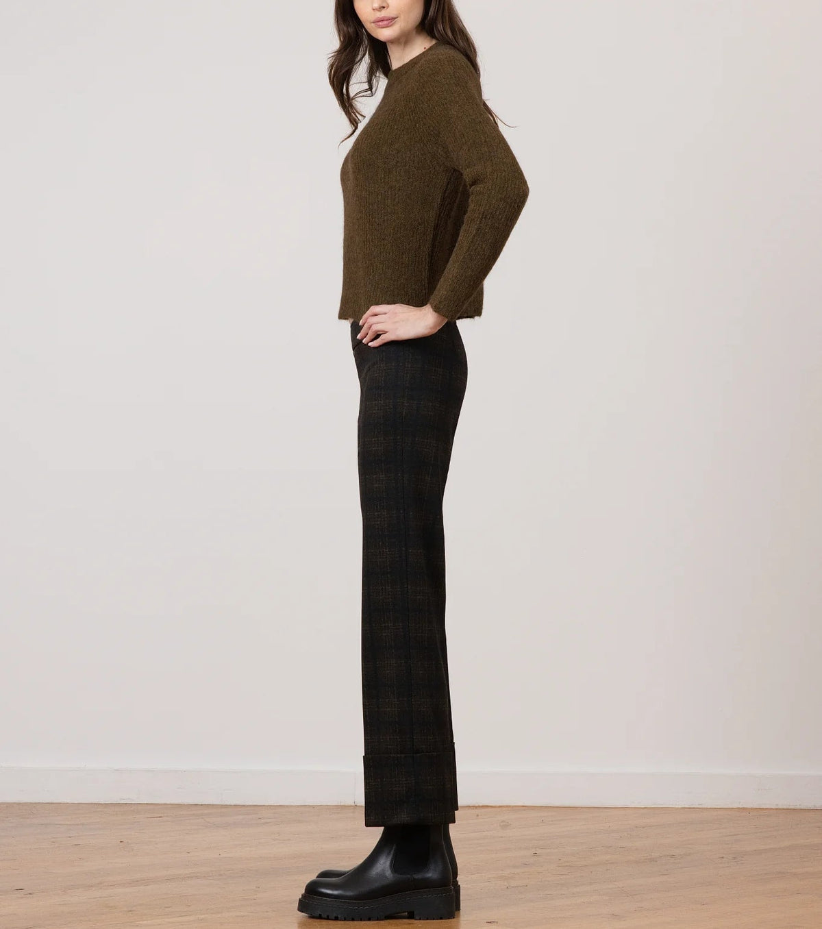 Avenue Montaigne Bonnie Plaid Pant