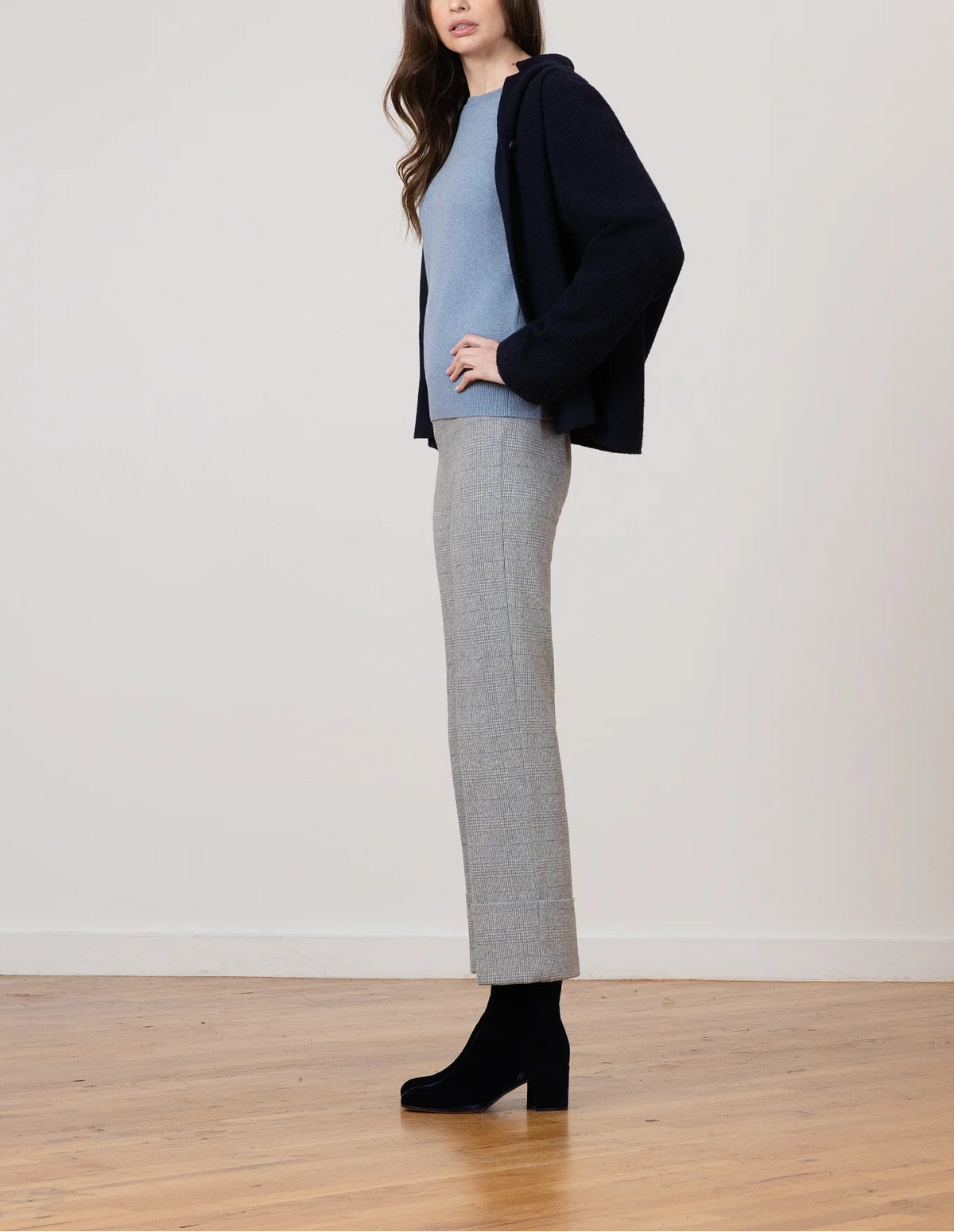 Avenue Montaigne Bonnie Plaid Pant
