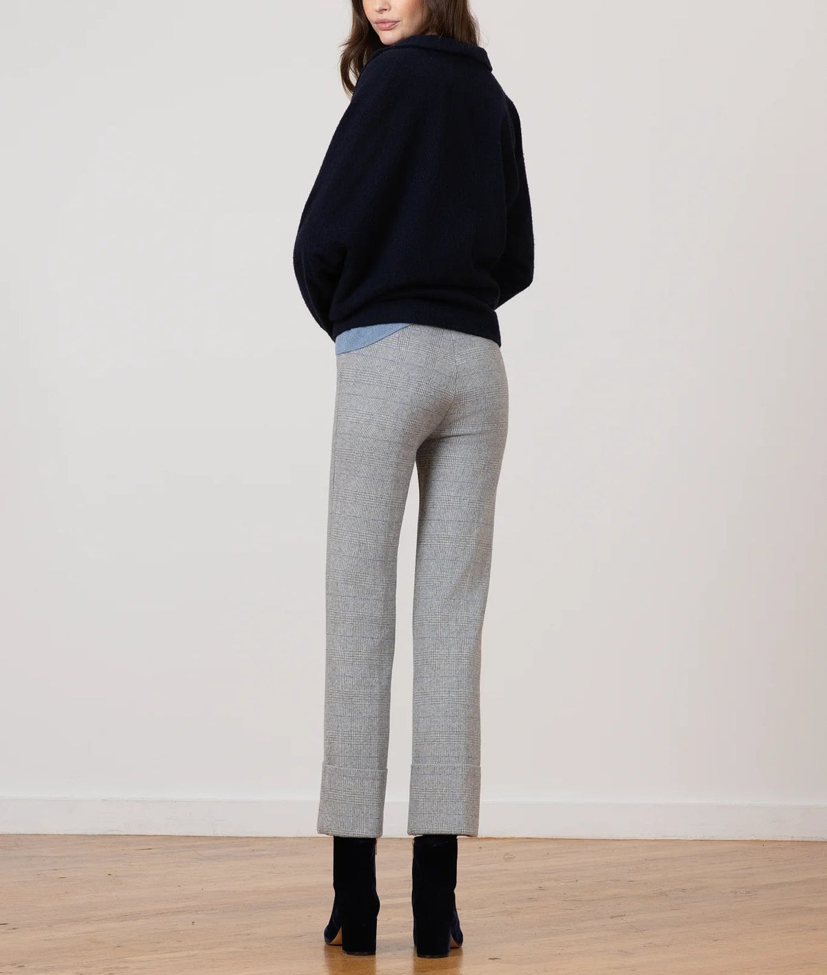 Avenue Montaigne Bonnie Plaid Pant