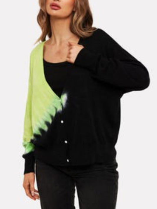 Wispr By Brodie Burn Out Tie Dye Sweater