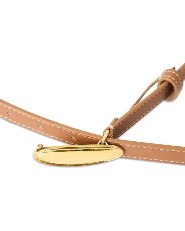 B-Low The Belt Oscar Belt in cuoio gold