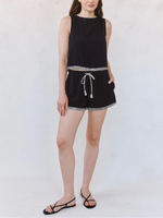 Bella Dahl Sleeveless Fray Trim Tank_B2178-795-302
