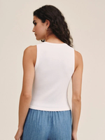 Bella Dahl Sleeveless Placket Top_B20003-722-302