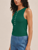 Bella Dahl Sleeveless Placket Top_B20003-722-302