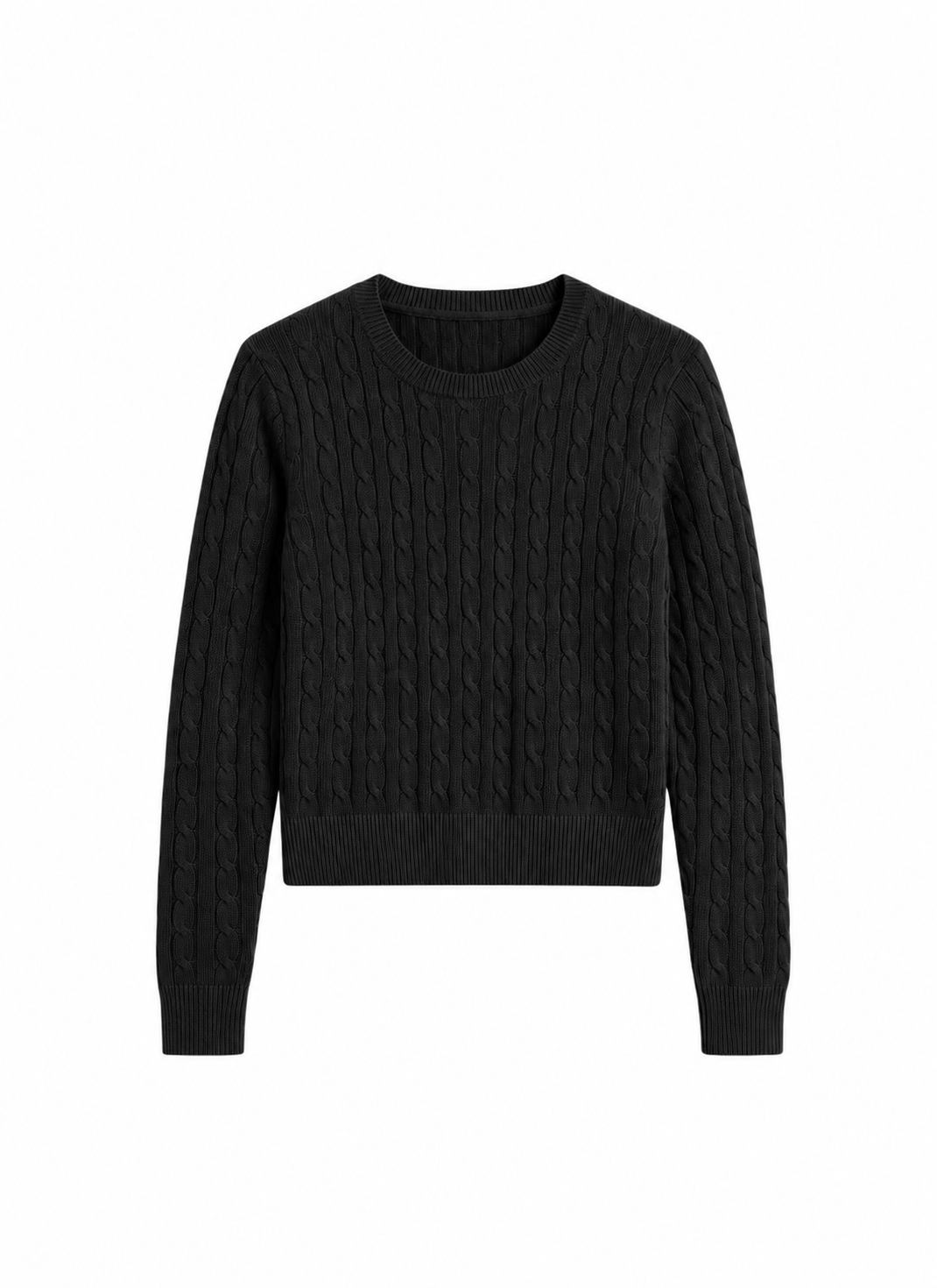 Phoebe Jon Nino Cable Crewneck Sweater