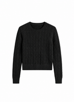 Phoebe Jon Nino Cable Crewneck Sweater