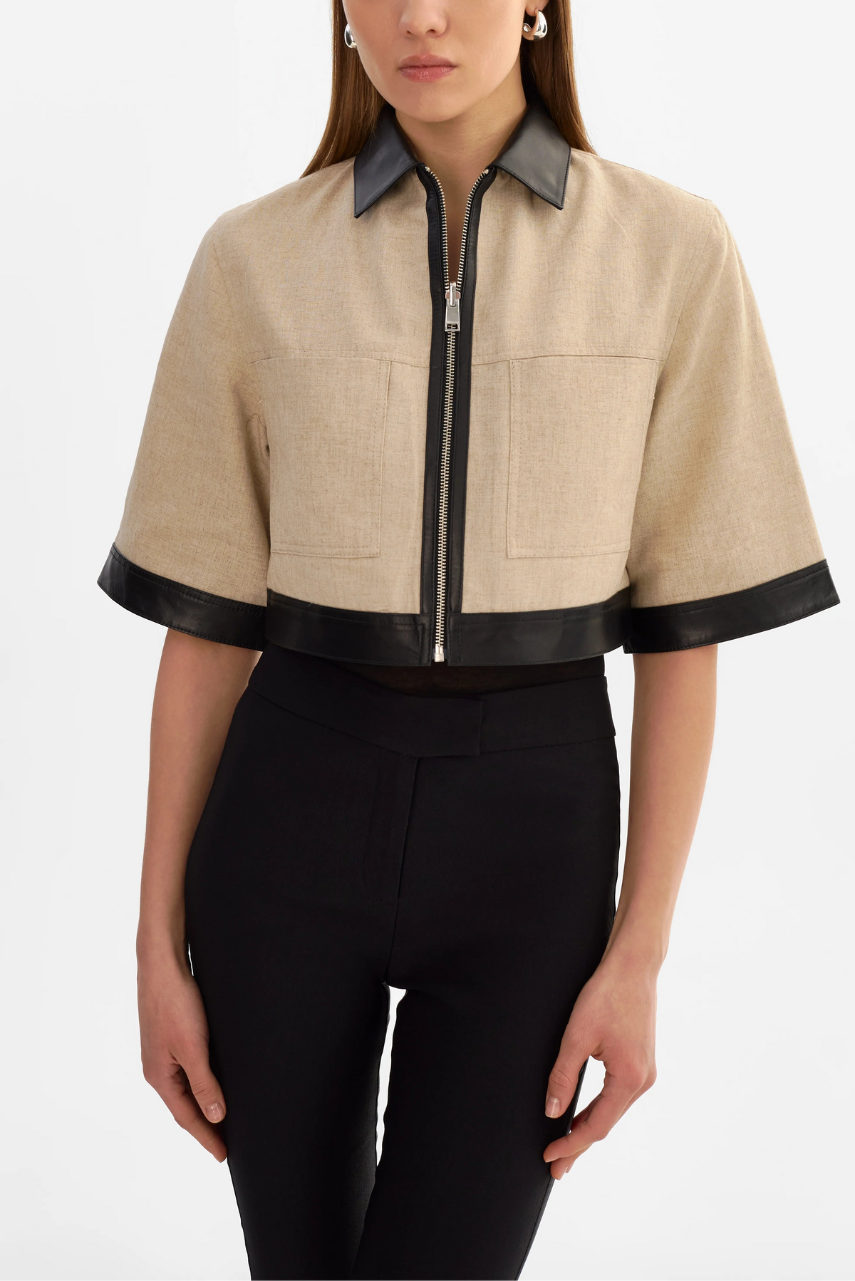 Lamarque TS Caprice Short Sleeve Linen Jacket