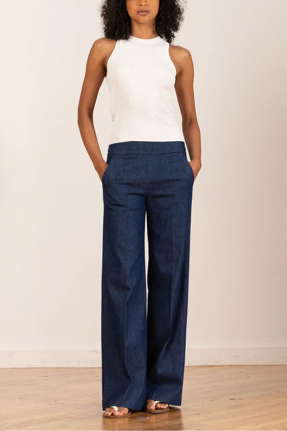 Ave Montaigne Carla Love Denim Pant
