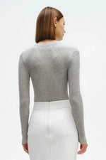Enza Costa Cashmere Cotton Pointelle L/S Crew
