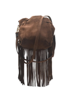 Carlos Falchi Medium Fringed Butterfly Bag
