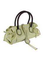 Carlos Falchi Mini Barrel Leather Bag_CF626-PH