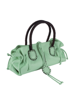 Carlos Falchi Mini Barrel Leather Bag_CF626-PH