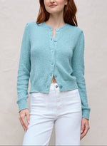 Margaret O'leary Colette Crew Neck Cardigan