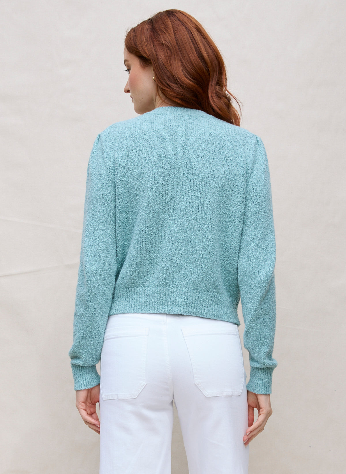 Margaret O'leary Colette Crew Neck Cardigan