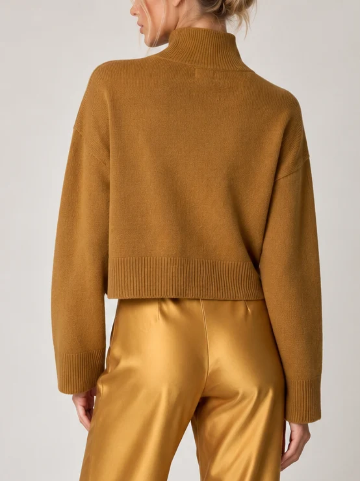 Cami Catherine Cashmere Cropped Sweater H25-F-T06-CC