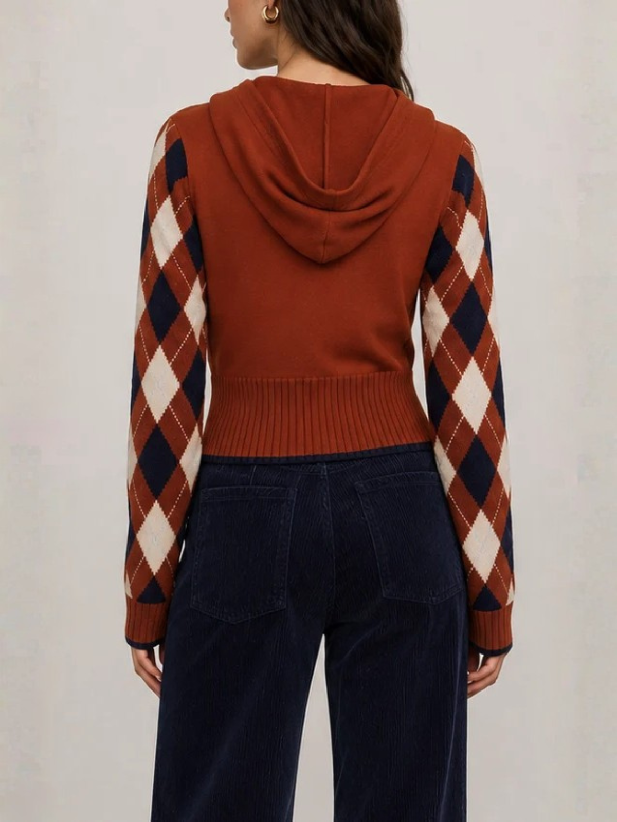 Cara Cara Oakley Argyle Hoodie_9688