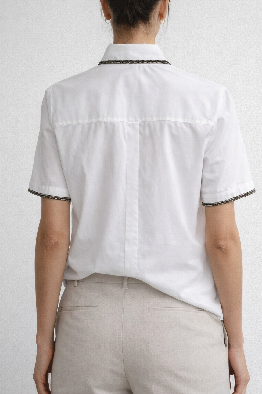 Rocco Ragni Shirt With Chain Detail