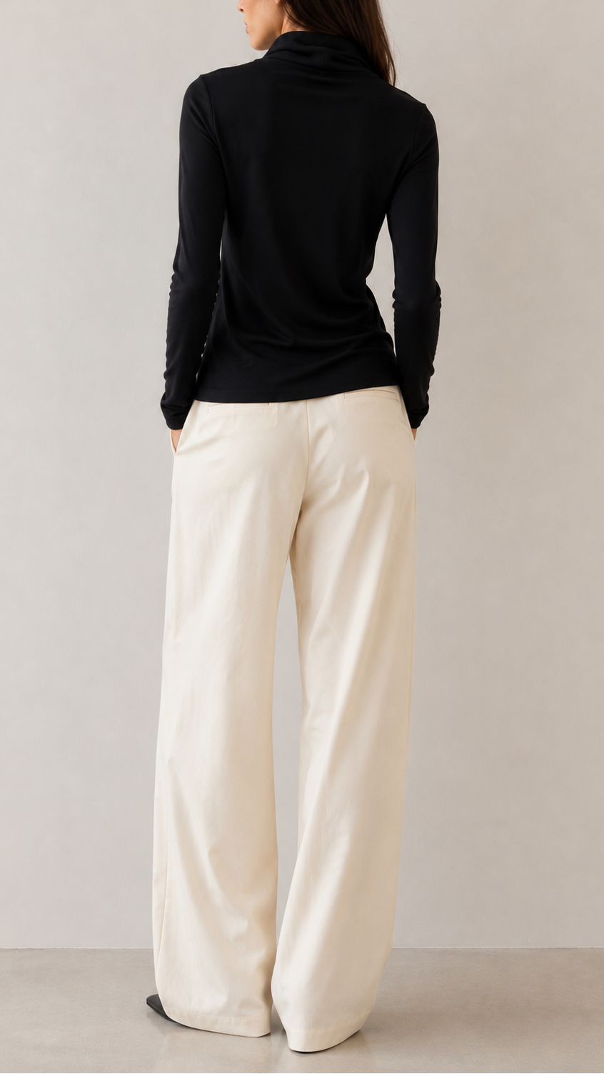 Majestic Filatures Soft Touch L\S Twist Neck Top
