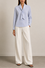 Loop Winning Tie Blouse
