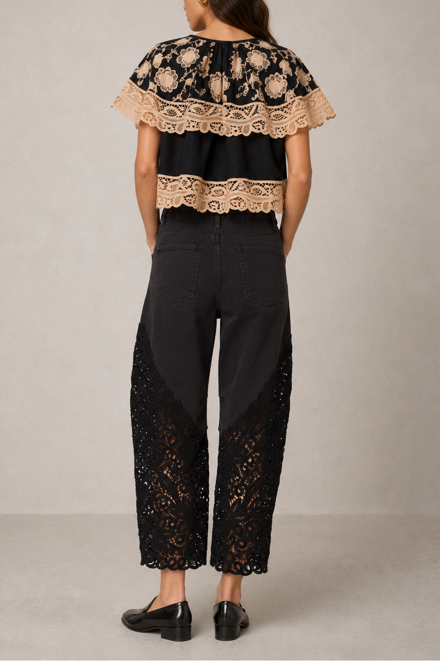 Sea Shiloh Emb Jeans