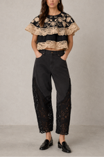 Sea Shiloh Emb Jeans