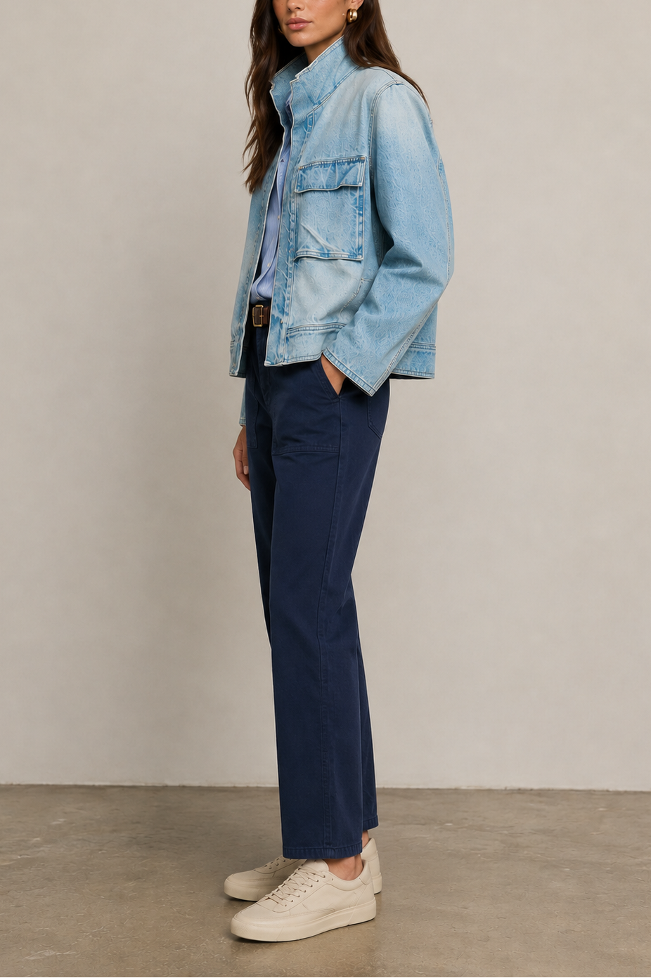 Nili Lotan Marilou Denim Jacket
