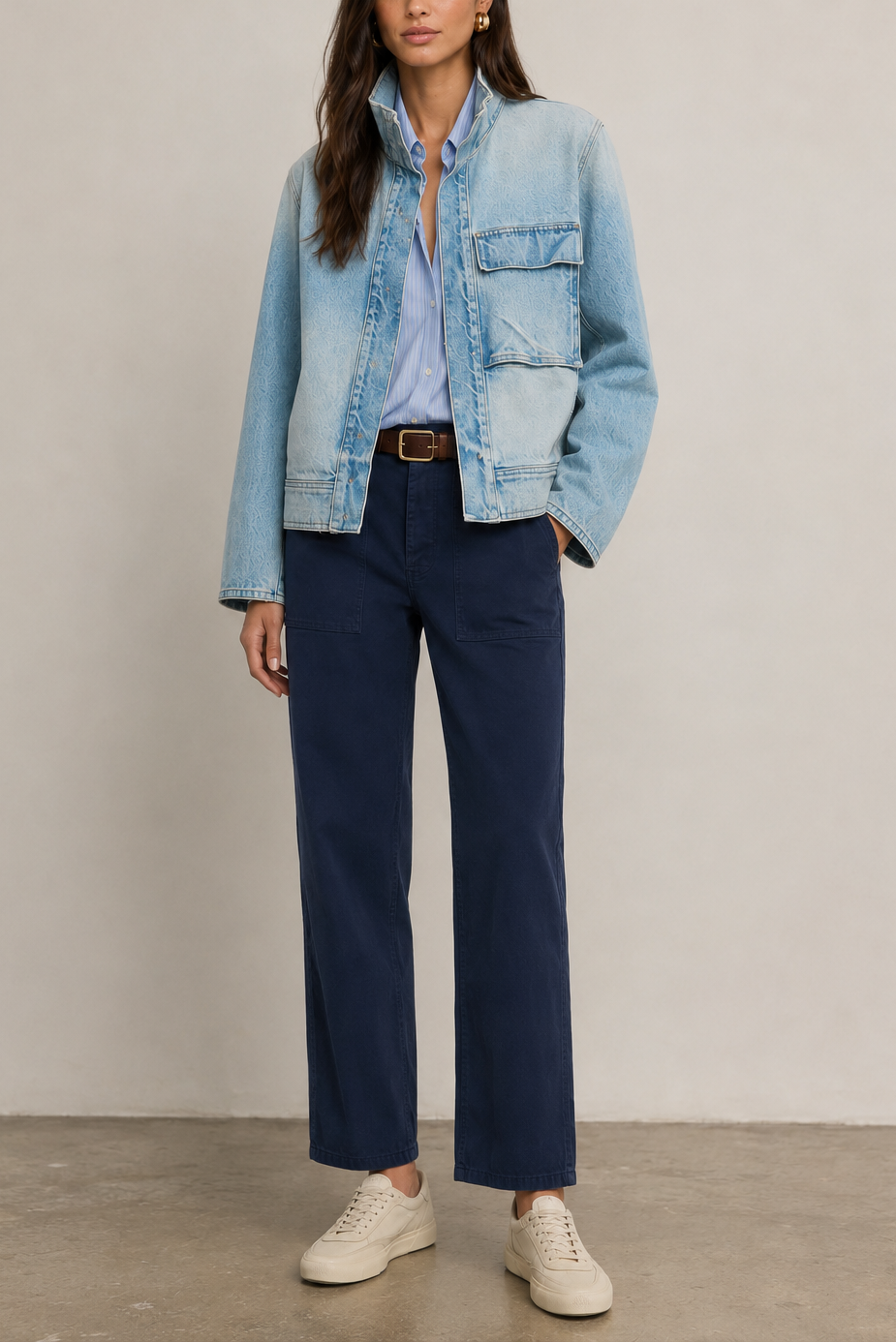 Nili Lotan Marilou Denim Jacket