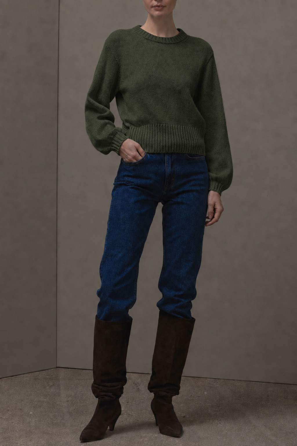 Allude Cashmere Rd Sweater