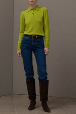 Allude Cashmere Polo Sweater