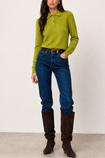 Allude Cashmere Polo Sweater