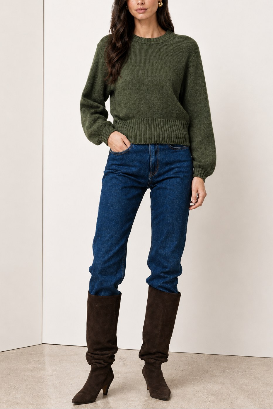 Allude Cashmere Rd Sweater