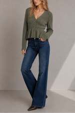 Allude V-Neck Cardigan