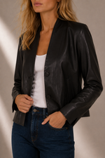 Jakett Tessa Washed Leather Jacket