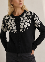 Sea Shiloh Embroidered L\S Cardigan