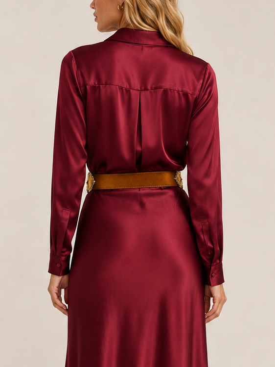 Lagence Tyler L\S Blouse