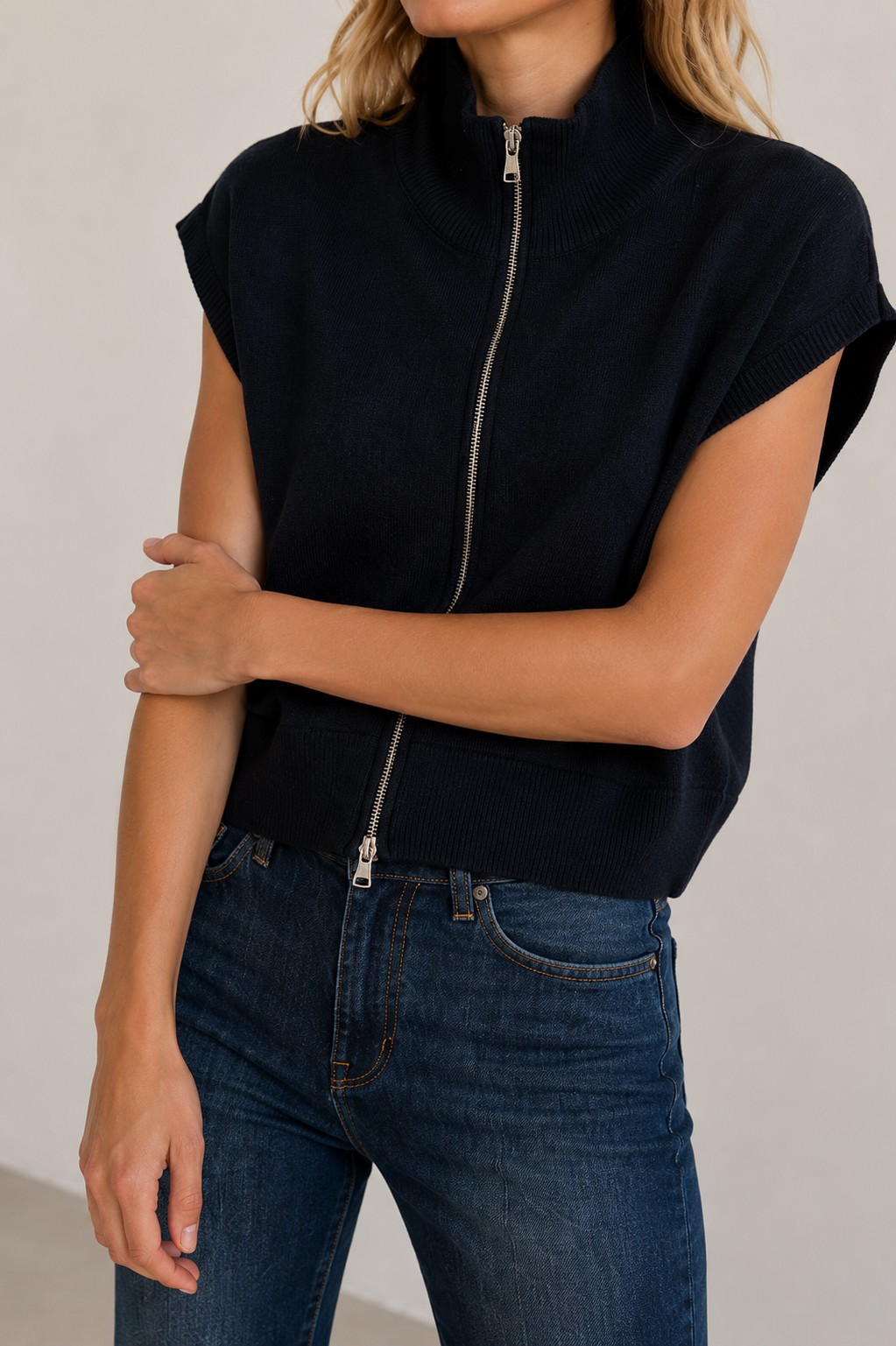 Lisa Todd Pure Zip Sweater