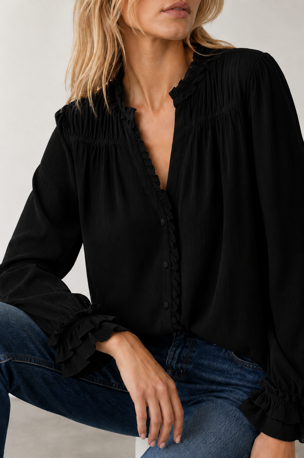 Go Silk Go Girly Blouse
